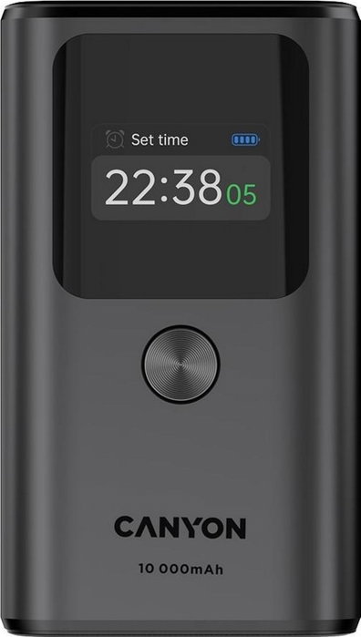 Canyon OnPower 130 TFT 10000 mAh PD 30W gris Canyon OnPower 130 TFT 10000 mAh PD 30W gris