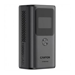 Canyon OnPower 130 Powerbank 10.000 mAh PD30W Carga Rápida USB-C Color Gris Oscuro