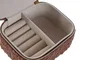 DKD Home Decor Joyero Libelula Glam Boucle Poliester Burdeos Dorado 9 x 6.5 x 11 cm (4 Unidades)