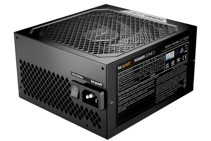 be quiet! POWER ZONE 2 1000W 80 PLUS Platinum ATX Modular Negro be quiet! POWER ZONE 2 1000W 80 PLUS Platinum ATX Modular Negro