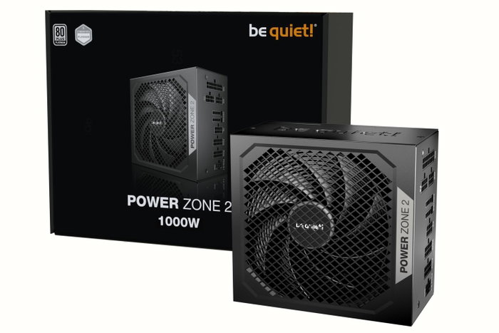be quiet! POWER ZONE 2 1000W 80 PLUS Platinum ATX Modular Negro be quiet! POWER ZONE 2 1000W 80 PLUS Platinum ATX Modular Negro