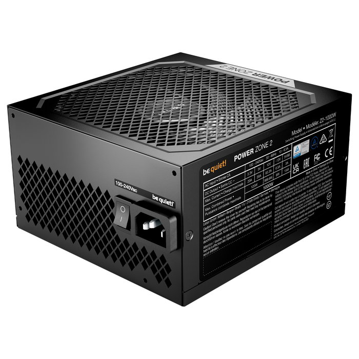Be Quiet! POWER ZONE 2 Fuente de Alimentación ATX 1000W 80 PLUS Platinum Modular para PC