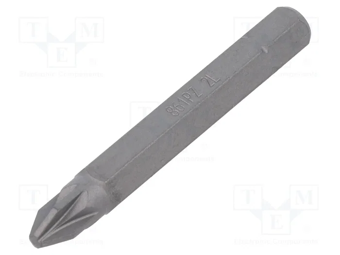 BETA Punta de destornillador Pozidriv® PZ2 25 mm 1/4 pol. BETA Punta de destornillador Pozidriv® PZ2 25 mm 1/4 pol.