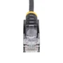 StarTech Cable Ethernet Cat6 Slim UTP 7m Negro - N6PAT7MBKS - Conectores sin Gancho RJ45, PoE++ 100W, Cubierta LSZH, 28AWG