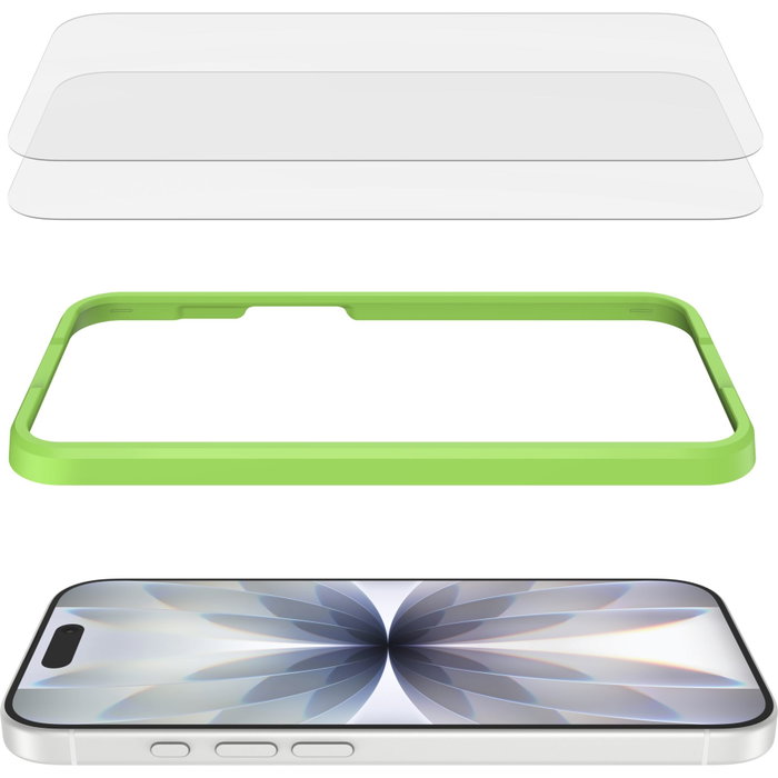 Belkin ScreenForce Protector de Pantalla de Vidrio Templado para iPhone 16 Pro / iPhone 17 (2 unidades) Belkin ScreenForce Protector de Pantalla de Vidrio Templado para iPhone 16 Pro / iPhone 17 (2 unidades)