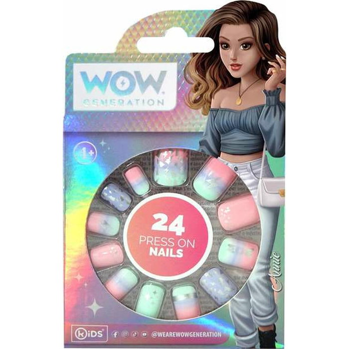 WOW GENERATION Set de 24 uñas adhesivas WOW GENERATION Set de 24 uñas adhesivas