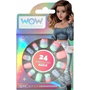 WOW GENERATION Set de 24 uñas adhesivas