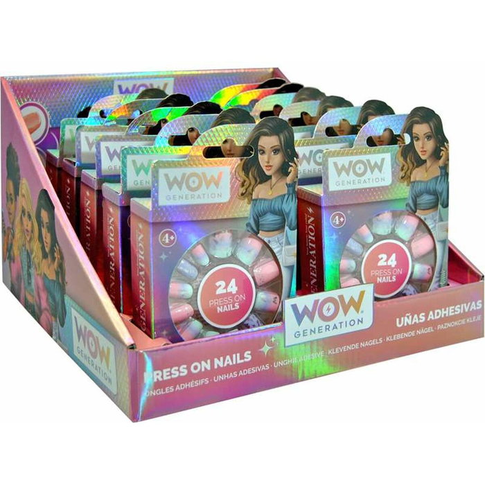 WOW GENERATION Set de 24 uñas adhesivas WOW GENERATION Set de 24 uñas adhesivas