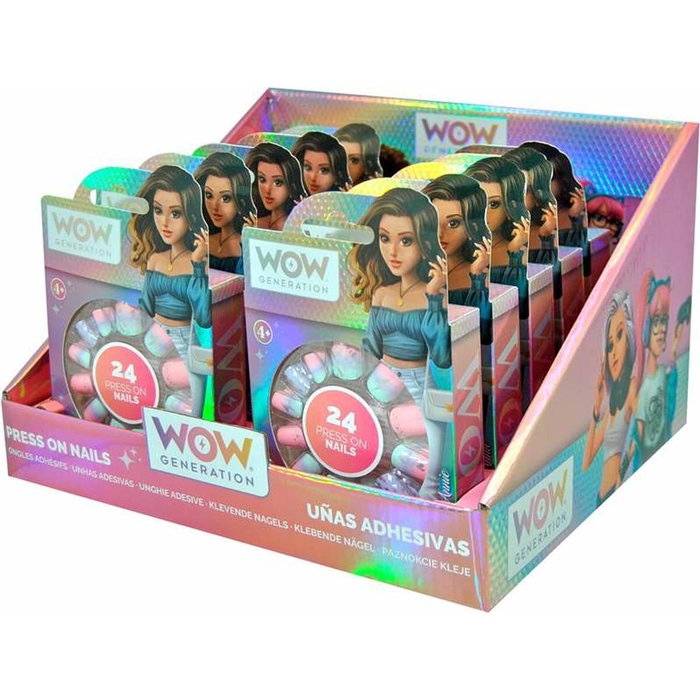WOW GENERATION Set de 24 uñas adhesivas WOW GENERATION Set de 24 uñas adhesivas