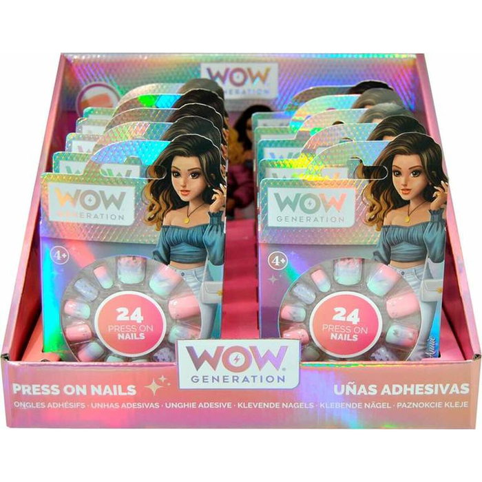 WOW GENERATION Set de 24 uñas adhesivas WOW GENERATION Set de 24 uñas adhesivas