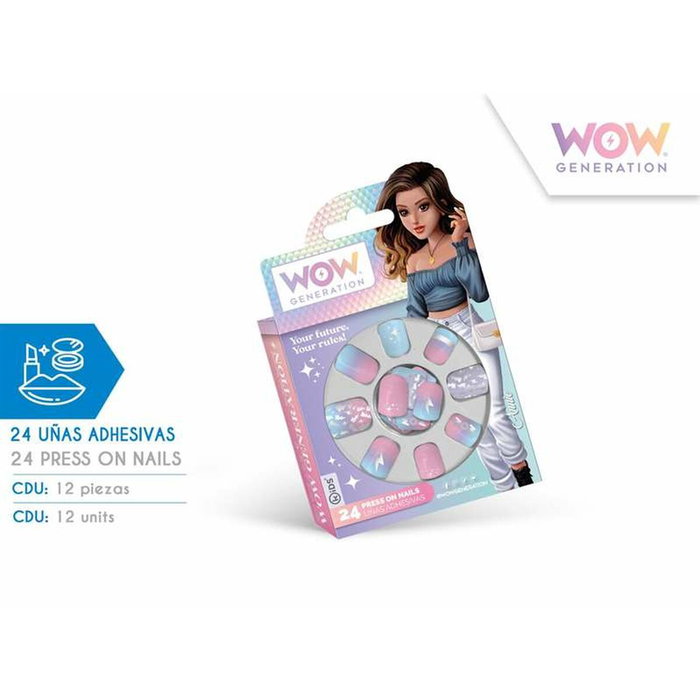 WOW GENERATION Set de 24 uñas adhesivas WOW GENERATION Set de 24 uñas adhesivas
