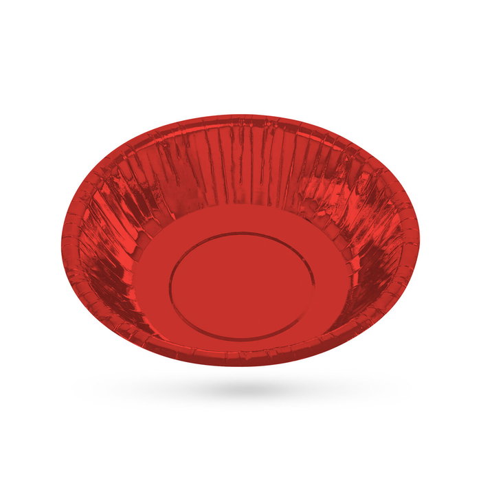 Set de Platos Algon Rojo 450 ml 6 Piezas (18 Unidades)