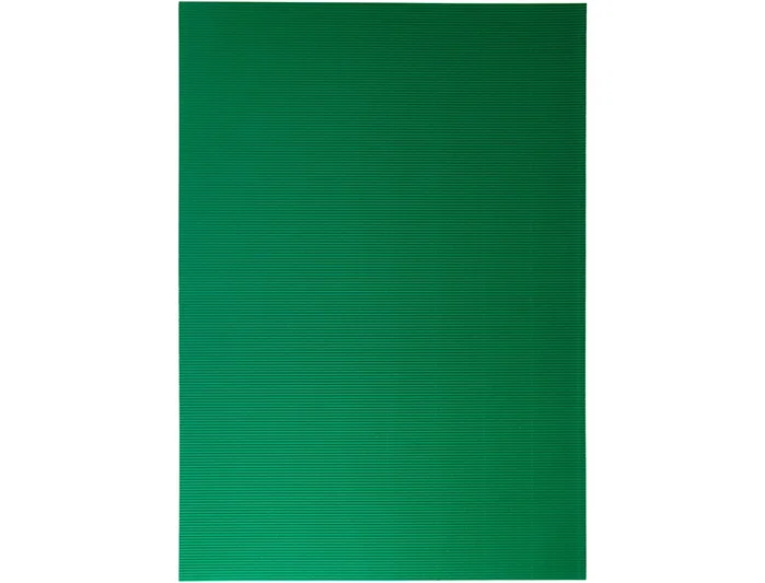 Liderpapel Cartón ondulado 50 x 70 cm 320 g/m² verde hoja para manualidades