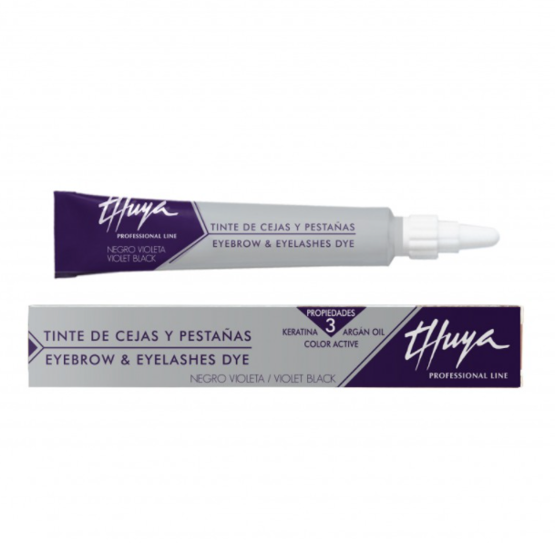Thuya Tinte Negro Violeta de Cejas y Pestañas