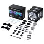 Phanteks D30-140 PWM Reverse DRGB schwarz 3er Pack 140mm