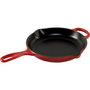 Le Creuset Sartén para Freír y Servir de Hierro Fundido, Rojo Cereza, 23 cm
