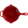 Le Creuset Sartén para Freír y Servir de Hierro Fundido, Rojo Cereza, 23 cm