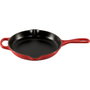 Le Creuset Sartén para Freír y Servir de Hierro Fundido, Rojo Cereza, 23 cm