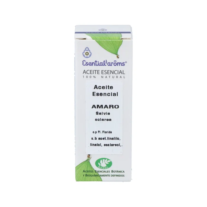 ESENTIAL AROMS Aceite esencial Salvia sclarea (Amaro) 10 ml ESENTIAL AROMS Aceite esencial Salvia sclarea (Amaro) 10 ml