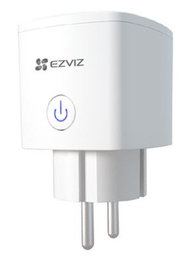 EZVIZ Enchufe Inteligente T30-10B-EU 1600W Blanco para Interior Compatible con Wi-Fi