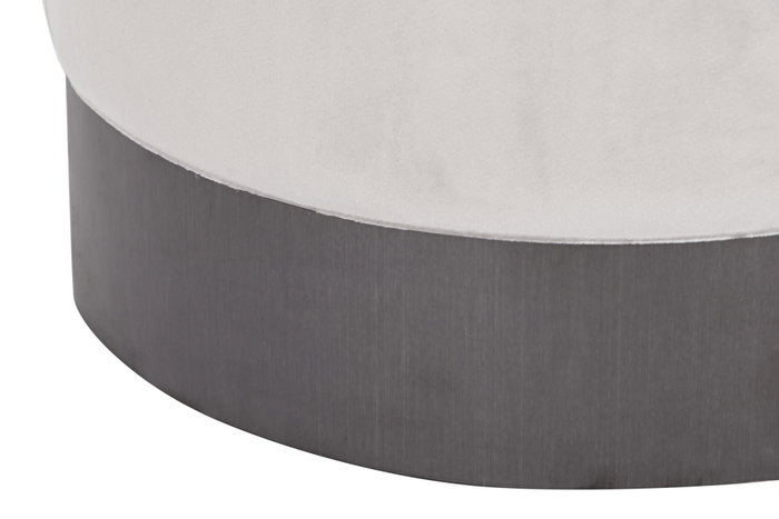 DKD Home Decor Reposapiés de Poliéster Gris Claro DKD Home Decor Reposapiés de Poliéster Gris Claro