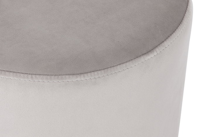 DKD Home Decor Reposapiés de Poliéster Gris Claro DKD Home Decor Reposapiés de Poliéster Gris Claro