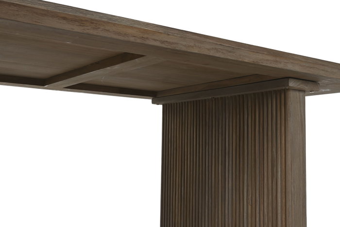 DKD Home Decor Mesa de Teca 250x100x77