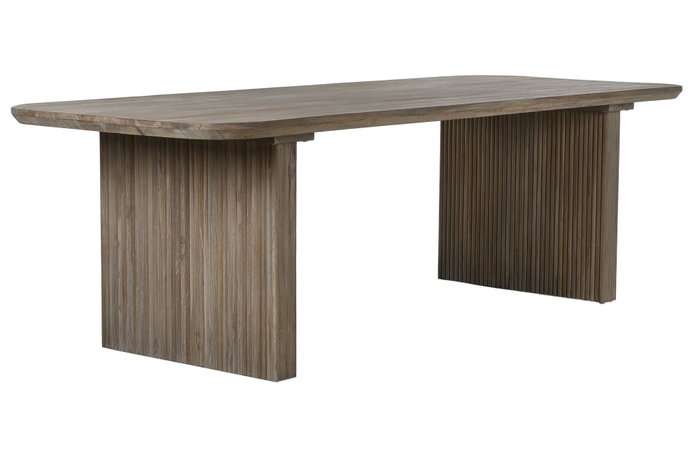 DKD Home Decor Mesa de Teca 250x100x77