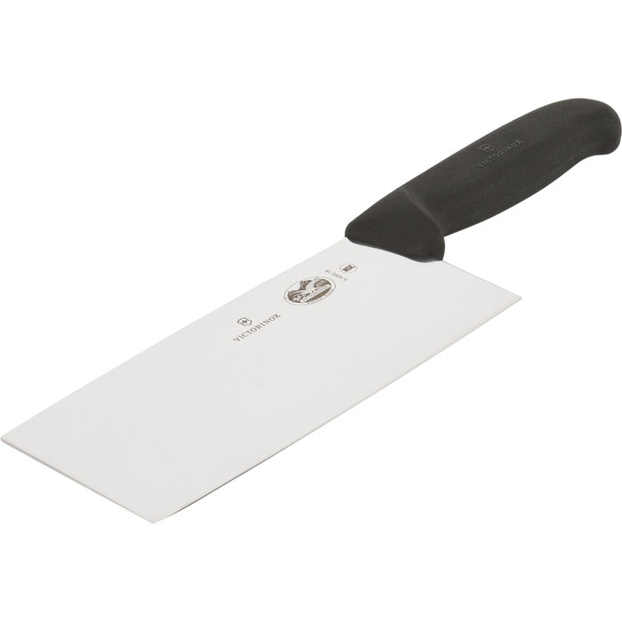 Victorinox Cuchillo de Chef Fibrox 18 cm con Hoja Extra Ancha de Acero Inoxidable