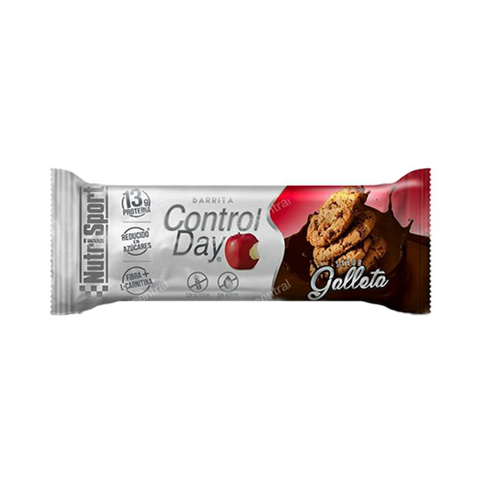 Nutrisport Barrita Controlday Sabor Yogurt-Manzana - Aporte de Vitaminas y Minerales - Caja de 28 Unidades Nutrisport Barrita Controlday Sabor Yogurt-Manzana - Aporte de Vitaminas y Minerales - Caja de 28 Unidades
