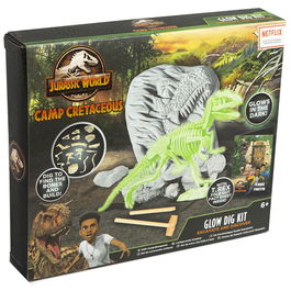 Universal Studios Kit Excavación Brillante Camp Cretáceo Jurassic World Dinosaurios 25x30x4cm