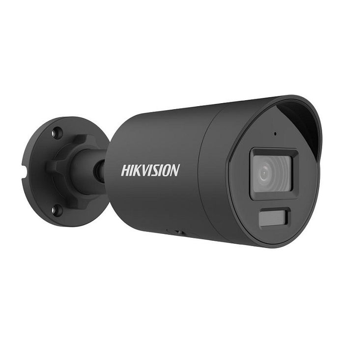 Hikvision DS-2CD2086G2H-IU(2.8mm)(eF)/BLACK Cámara de Seguridad IP Bala Exterior 8MP 4K, WDR 120dB, Visión Nocturna 40m, PoE, IP67, Lente 2.8mm