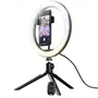 Aro de Luz Profesional + Pantalla Trust Maku+/ Incluye Pantalla Verde