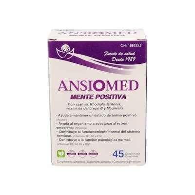 Bioserum Ansiomed Mente Positiva 45 comprimidos