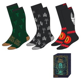 Cerdá Pack de 3 Calcetines The Lord Of The Rings Talla 38/45