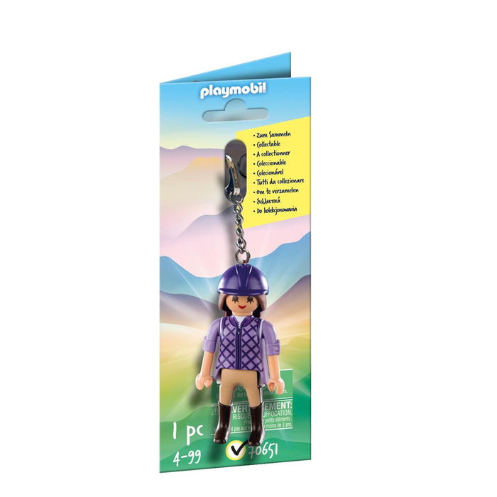 Playmobil Llavero Jinete con personaje de? Playmobil Llavero Jinete con personaje de?