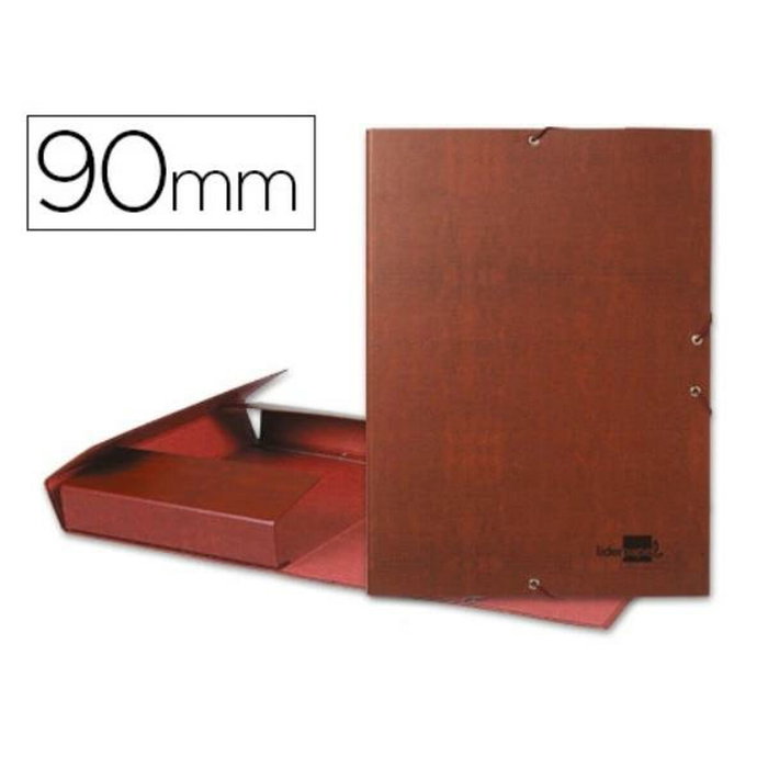 Liderpapel Carpeta para proyectos Folio lomo 90mm color Cuero Liderpapel Carpeta para proyectos Folio lomo 90mm color Cuero