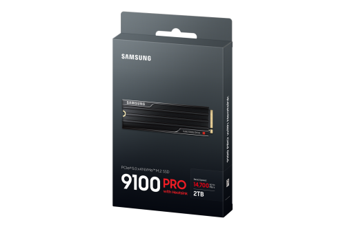 Samsung 9100 PRO Heatsink 2 TB M.2 NVMe PCIe 5.0