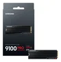 Samsung 9100 PRO Heatsink 2 TB SSD PCIe 5.0 NVMe M.2 2280