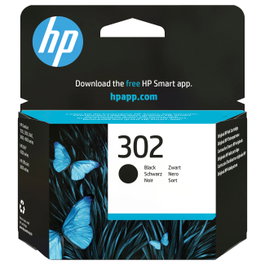 HP 302 Cartucho de Tinta Original Negro, Rendimiento Estándar