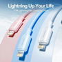 Vention LAMPH Cable USB 2.0 Lightning Macho - Lightning Macho 480Mbps 2m Rosa