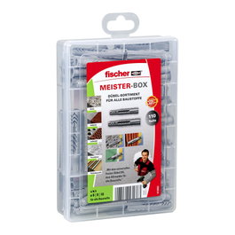 Fischer MEISTER-BOX UX/UX R Surtido de Anclajes de Expansión 110 Piezas