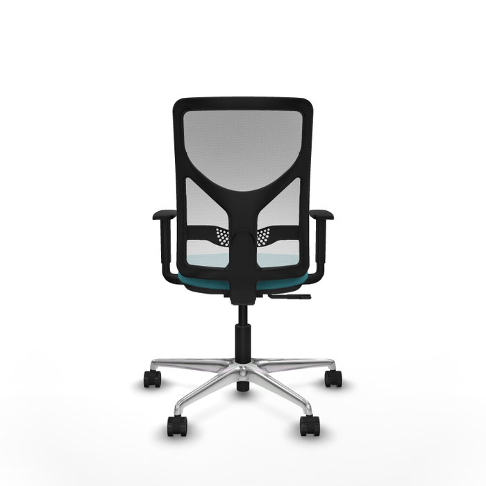 PIQUERAS Y CRESPO Silla de oficina Motilla con mecanismo Sincro, Turquesa y Blanco PIQUERAS Y CRESPO Silla de oficina Motilla con mecanismo Sincro, Turquesa y Blanco