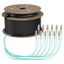 EFB Elektronik Cable de fibra óptica OM3 12x LC-LC 90m