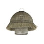 DKD Home Decor Lámpara de Techo de Fibras Naturales 74x57x65 cm