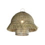 DKD Home Decor Lámpara de Techo de Fibras Naturales 74x57x65 cm