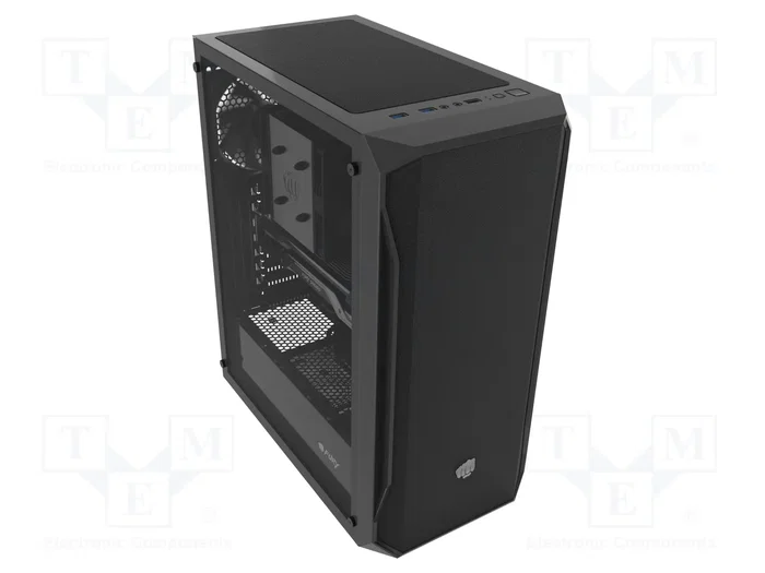 Fury Shobo SH4F Midi Tower negra con ventana Fury Shobo SH4F Midi Tower negra con ventana