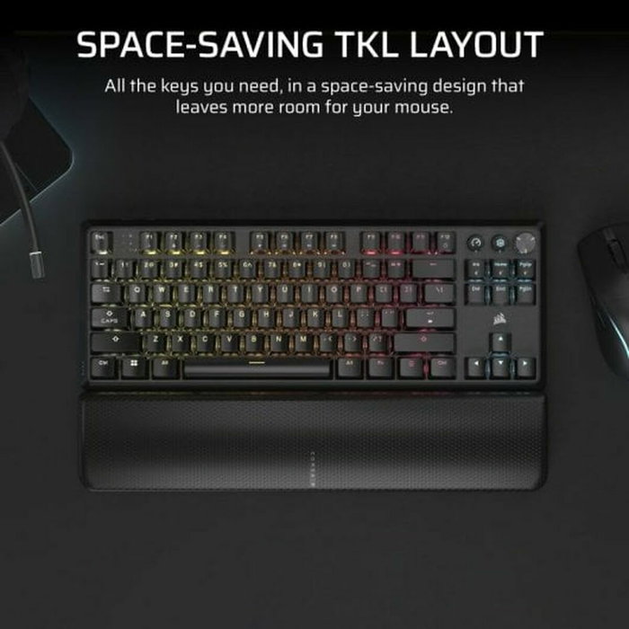 Corsair K70 CORE TKL Wireless RGB - Mecánico Español Corsair K70 CORE TKL Wireless RGB - Mecánico Español