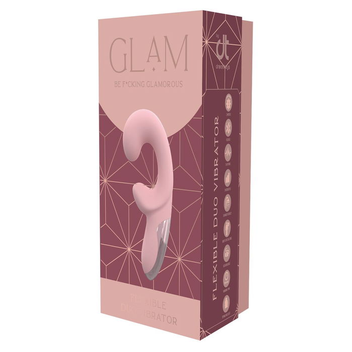 Vibrador Doble Estimulación Dream Toys Glam Rosa