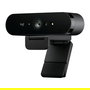 Logitech Brio 4K Webcam Livestream Graphite MS-Hello con Zoom 5x y Campo de Visión 90°, Diseñada para Windows 10 y 11